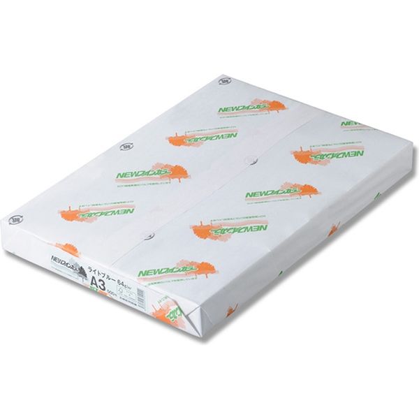 Nﾌｧｲﾝｶﾗｰ A3 Lﾌﾞﾙｰ 500枚 GN