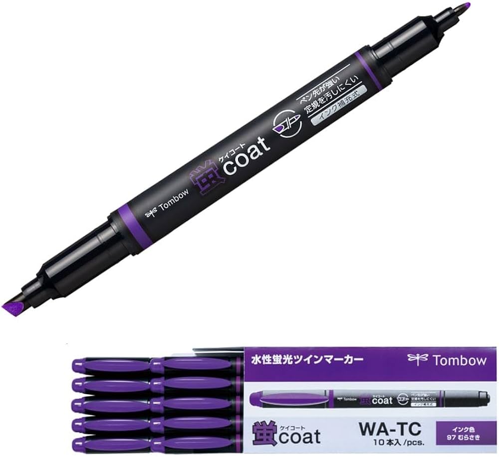 蛍ｺｰﾄ WA-TC97紫 \100×10 ｴｺ