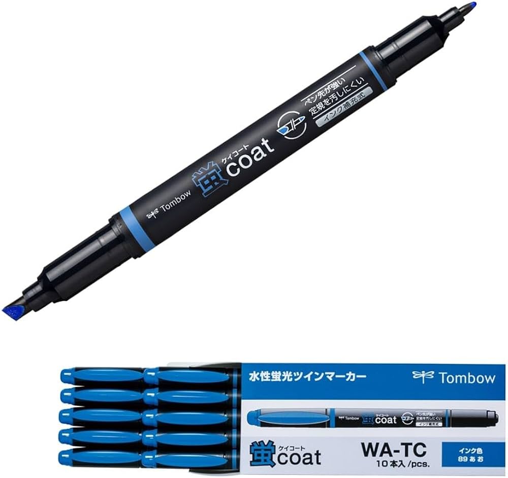 蛍ｺｰﾄ WA-TC89青 \100×10 ｴｺ