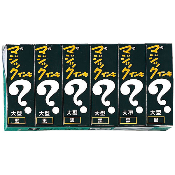 ﾏｼﾞｯｸｲﾝｷ大型 ML-T1-6P黒 GN