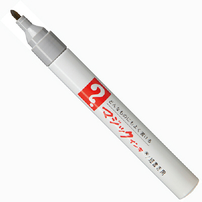 ﾏｼﾞｯｸ M500-T14 灰 細字 GN