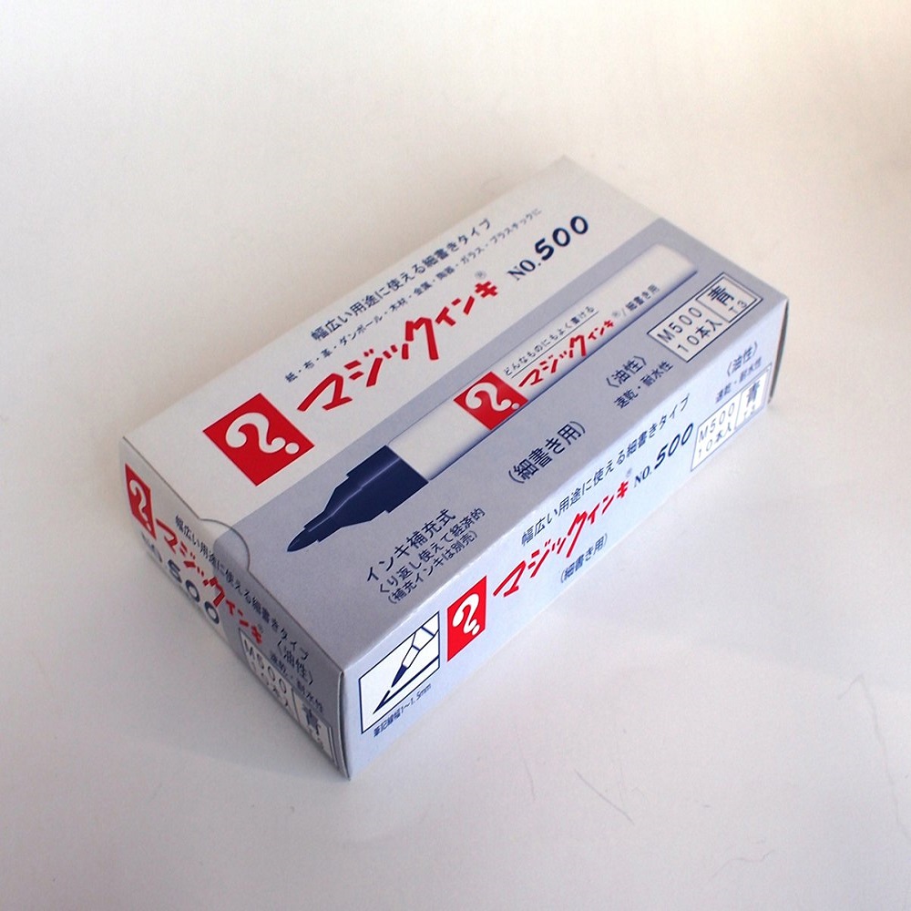 ﾏｼﾞｯｸｲﾝｷ M500-T3 青 細字 GN