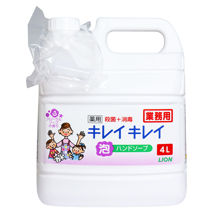 ｷﾚｲ2 泡ﾊﾝﾄﾞｿｰﾌﾟFL替 業ﾊﾟ 4L