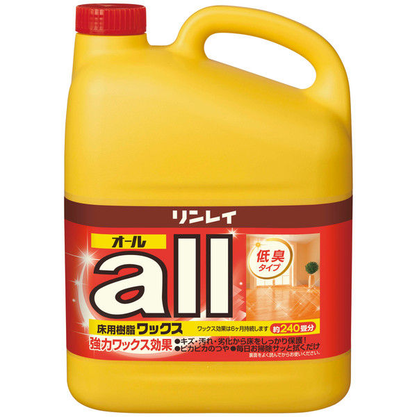 床用樹脂ﾜｯｸｽ ｵｰﾙ 4L 水性