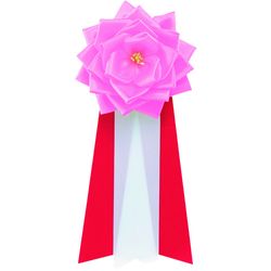 徽章中 KS-4-PK 薔薇 3枚ﾀﾚ M