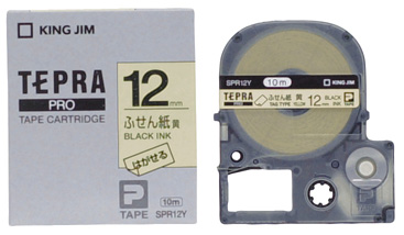 PROテープ SPR12Y 付箋 イエロー