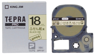 PROテープ SPR18Y 付箋 イエロー