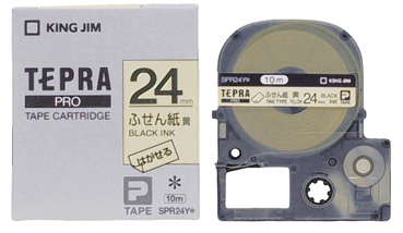 PROテープ SPR24Y 付箋 イエロー