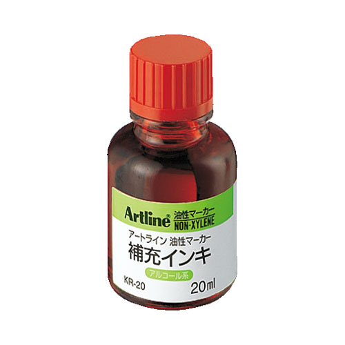 ｱｰﾄﾗｲﾝ補充液 KR-20 赤 20ml