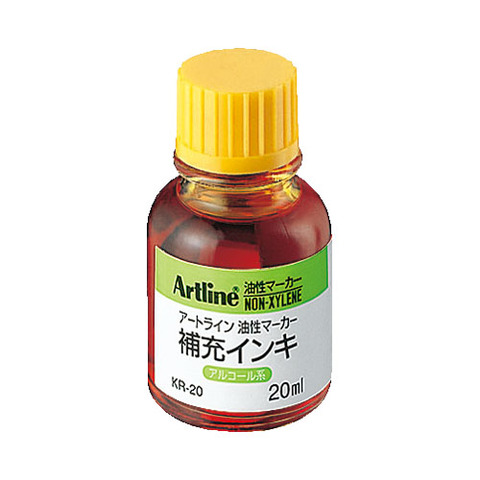 ｱｰﾄﾗｲﾝ補充液 KR-20 黄 20ml