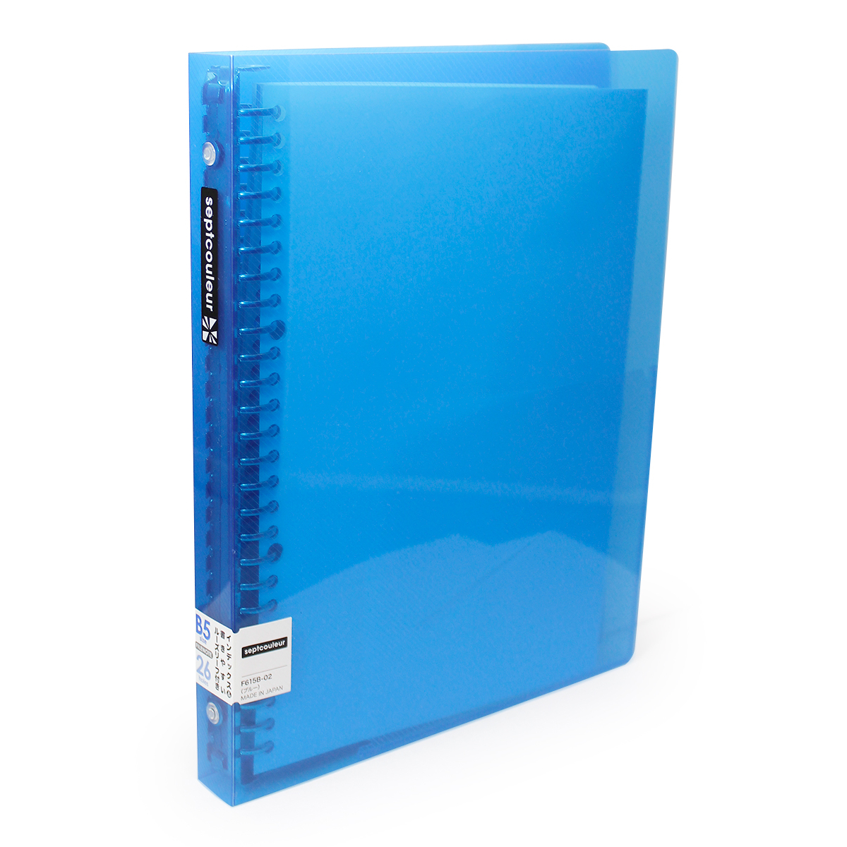 7C B5ﾌｧｲﾙﾉｰﾄ F615B-02 BL