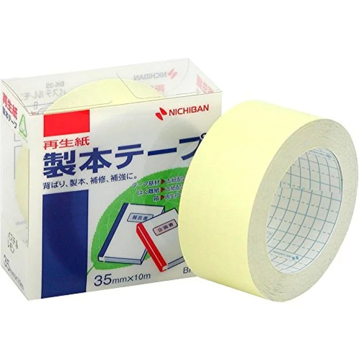 製本ﾃｰﾌﾟ BK-35.30 P.ﾚﾓﾝ GN