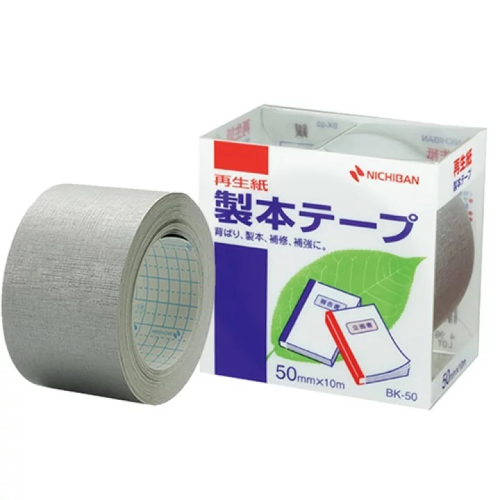 製本ﾃｰﾌﾟ BK-50.10銀 50x10 GN