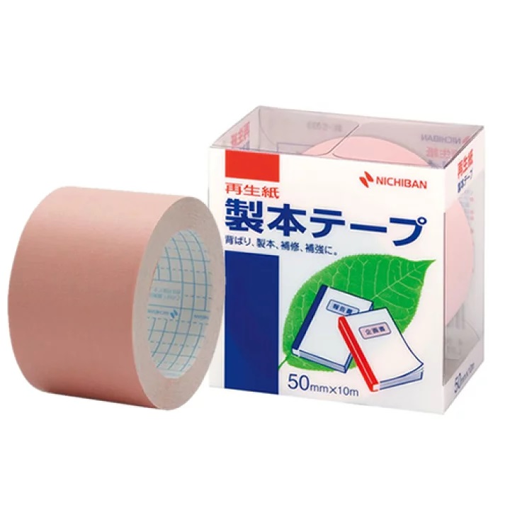 製本ﾃｰﾌﾟ BK-50.33 P.ﾋﾟﾝｸ 50x10