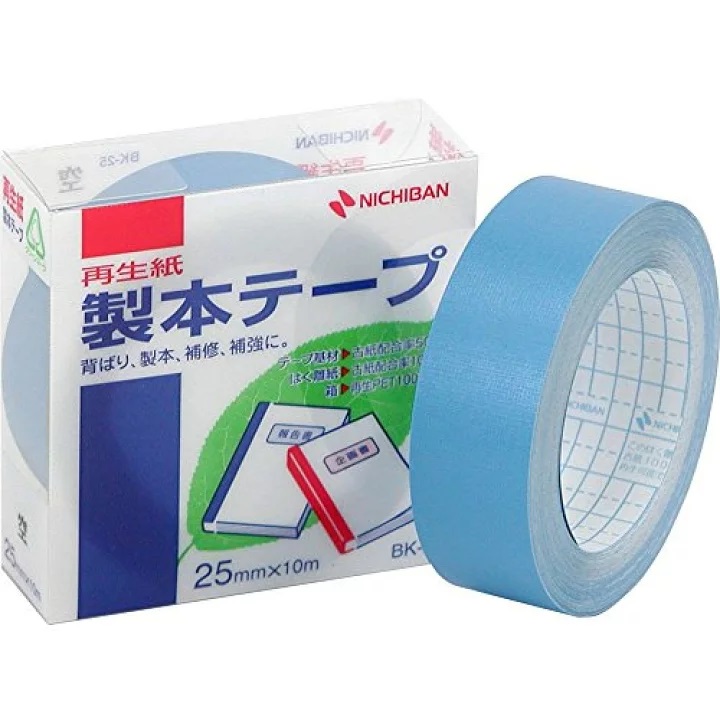 製本ﾃｰﾌﾟ BK-25.16空 25x10 GN