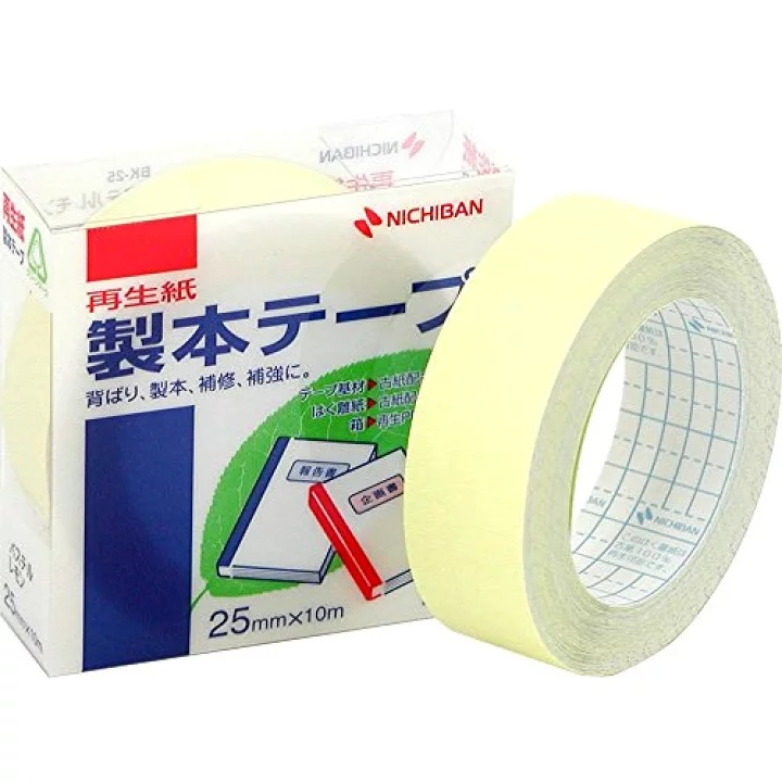 製本ﾃｰﾌﾟ BK-25.30 P.ﾚﾓﾝ GN